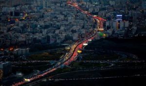 ترافیک تهران در آخرین روزهای سال