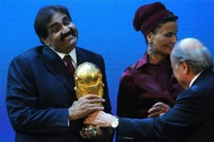 رشوه نجومی قطر به فیفا برای گرفتن میزبانی جام جهانی