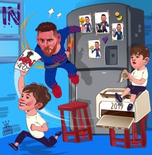 بدترین خاطره لیونل مسی در سال ۲۰۱۹!