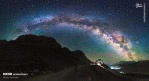 زیبایی آسمان شب در تبت