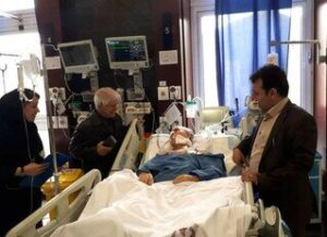 تورج لارودی شرایط خوبی ندارد