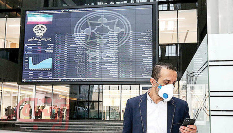 نمای بورس امروز در پایان نیمه اول معاملات