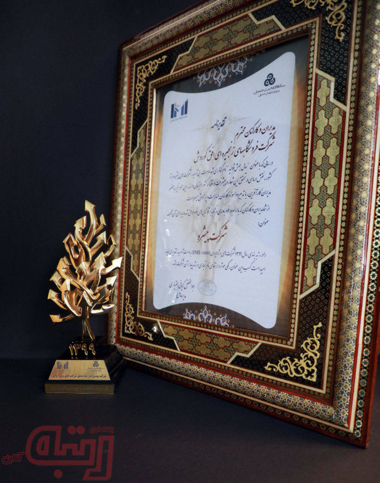 افق کوروش؛ سی و پنجمین شرکت برتر ایران؛ “شرکت پیشرو” در میان شرکت‌های برتر و حائز “رتبه اول” از نظر شاخص فروش در گروه فروشگاه‌ها