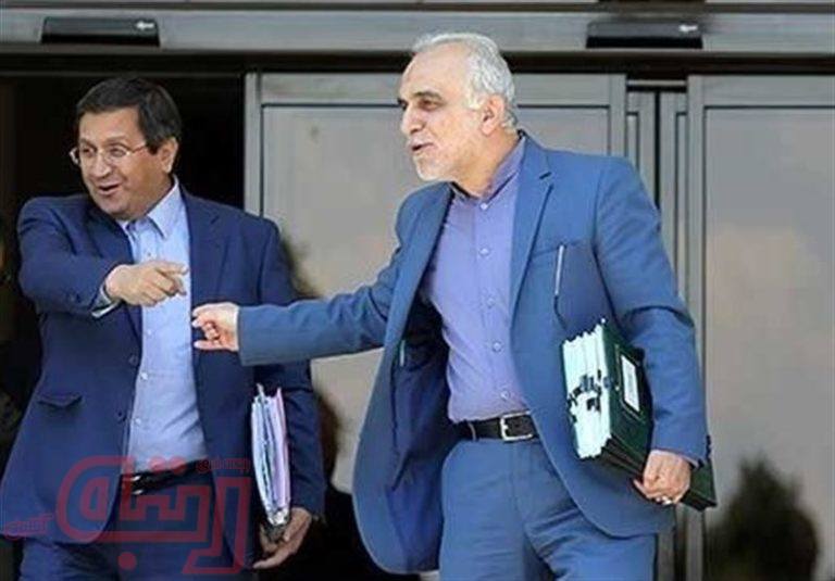 جلسه بورسی همتی و دژپسند با رئیس مجلس