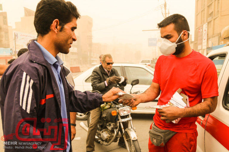 هشدار خیزش گرد و خاک در اهواز