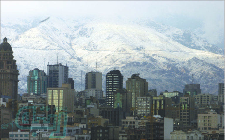 ارتفاعات شمالی تهران برفی می‌شود