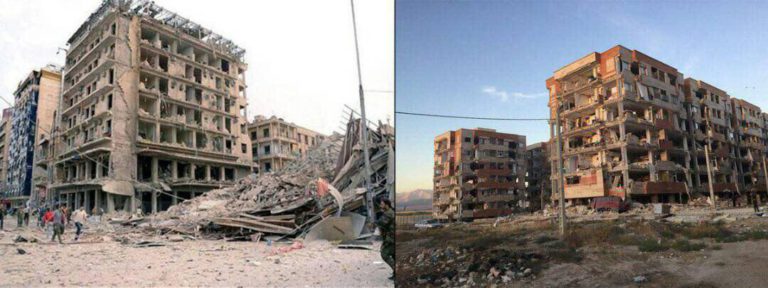 از مخروبه‌های حلب تا زلزله کرمانشاه