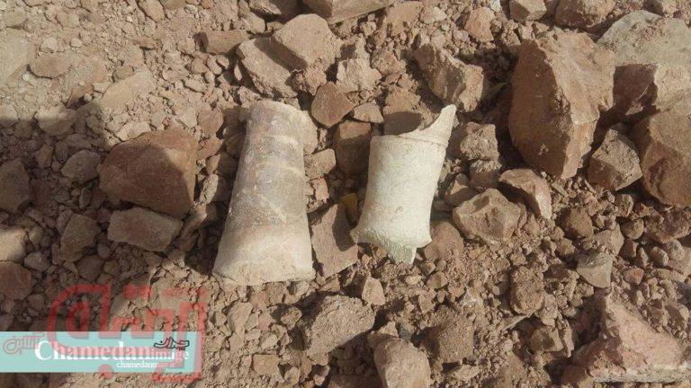 پدیدار شدن محوطه باستانی بدون سازه معماری در اهواز